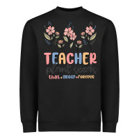 Black teacher plant seeds that grow forever Heavyweight Sweatshirt - MaliasSmallBusiness