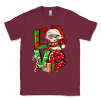 Burgundy love gnomes Classic Tee - FaDigitalArtStudio