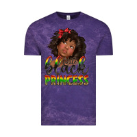 Cloud Purple little black princess Vintage Tee - texasbilliewilder
