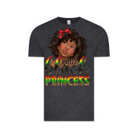 Vintage Black little black princess Vintage Tee - texasbilliewilder