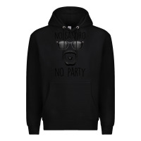 Black No Sandro No Party Premium Hoodie - Bettercallsaul