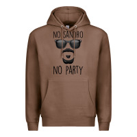 Chestnut No Sandro No Party Premium Hoodie - Bettercallsaul
