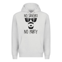 Dove Grey No Sandro No Party Premium Hoodie - Bettercallsaul