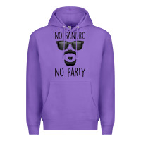 Purple No Sandro No Party Premium Hoodie - Bettercallsaul