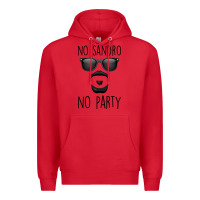 Red No Sandro No Party Premium Hoodie - Bettercallsaul