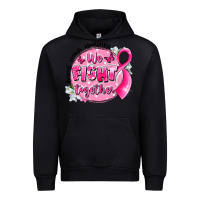 Black breast cancer awareness we fight together Urban Hoodie - LillyAllenDesigns