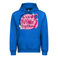 Cobalt breast cancer awareness we fight together Urban Hoodie - LillyAllenDesigns