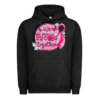 Pigment Black breast cancer awareness we fight together Urban Hoodie - LillyAllenDesigns