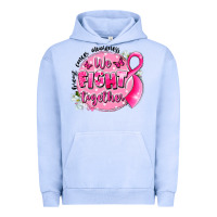 Pigment Grape Ice breast cancer awareness we fight together Urban Hoodie - LillyAllenDesigns