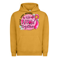 Pigment Peanut Butter breast cancer awareness we fight together Urban Hoodie - LillyAllenDesigns