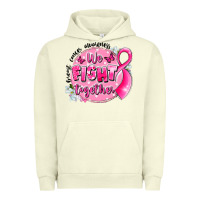 Pigment Pistachio breast cancer awareness we fight together Urban Hoodie - LillyAllenDesigns