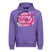 Tulip breast cancer awareness we fight together Urban Hoodie - LillyAllenDesigns
