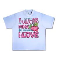 Grape Ice i wear pink for someone i love Urban Heavy Tee - Zillion Design Studio