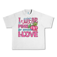 Lunar Rock i wear pink for someone i love Urban Heavy Tee - Zillion Design Studio