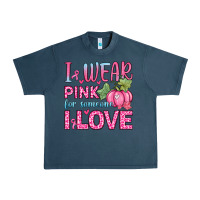 Midnight Navy i wear pink for someone i love Urban Heavy Tee - Zillion Design Studio