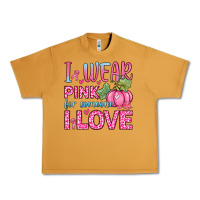 Peanut Butter i wear pink for someone i love Urban Heavy Tee - Zillion Design Studio