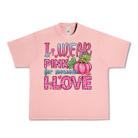 Salmon i wear pink for someone i love Urban Heavy Tee - Zillion Design Studio