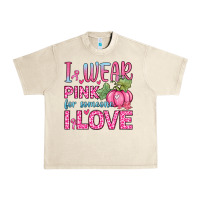 Sandshell i wear pink for someone i love Urban Heavy Tee - Zillion Design Studio