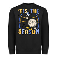 Black tis the season volleyball Heavyweight Sweatshirt - MaliasSmallBusiness