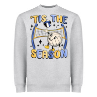Heather Grey tis the season volleyball Heavyweight Sweatshirt - MaliasSmallBusiness