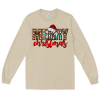 Mushroom merry christmas Long Sleeve Tee - CowhideDigitalArt