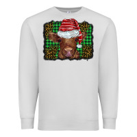 Dove Grey christmas leopard buffalo plaid baby highland cow Premium Sweatshirt - BarkalooDesign