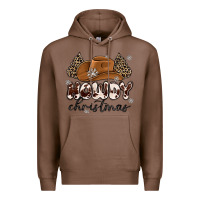 Chestnut howdy christmas Premium Hoodie - MaliasSmallBusiness