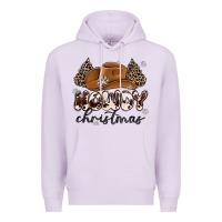 Lilac howdy christmas Premium Hoodie - MaliasSmallBusiness