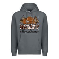 Rock howdy christmas Premium Hoodie - MaliasSmallBusiness