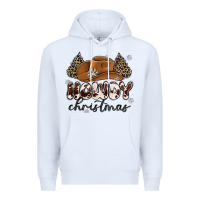 White howdy christmas Premium Hoodie - MaliasSmallBusiness