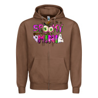 Chestnut spooky mini Zipper Hoodie - AdoDesignShop