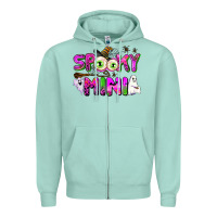 Seafoam spooky mini Zipper Hoodie - AdoDesignShop