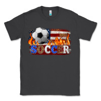 Smoke western american flag soccer Classic Tee - HRA Design Shop