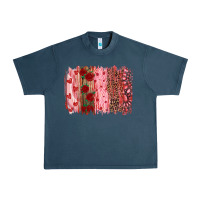 Midnight Navy valentine's day brushstrokes Urban Heavy Tee - RanaPortraitStore