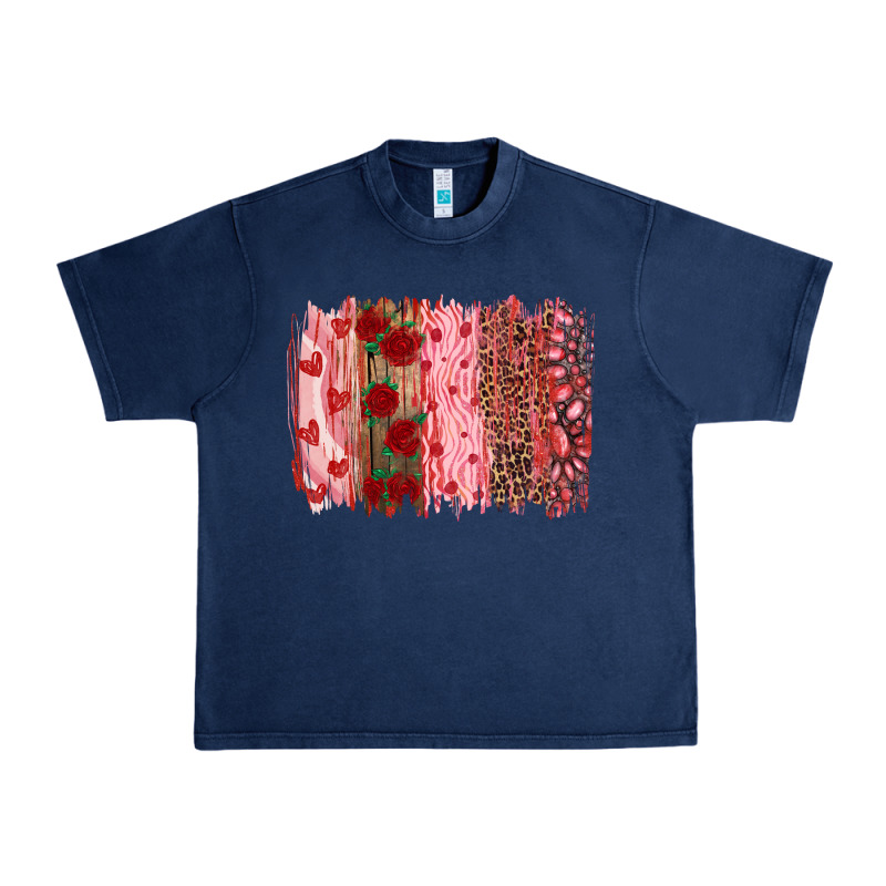 Valentine's Day Brushstrokes Urban Heavy Tee by RanaPortraitStore | Teevron