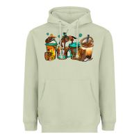 Matcha rodeo coffee Heavyweight Hoodie - Jasminsmagicworld