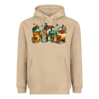 Mushroom rodeo coffee Heavyweight Hoodie - Jasminsmagicworld
