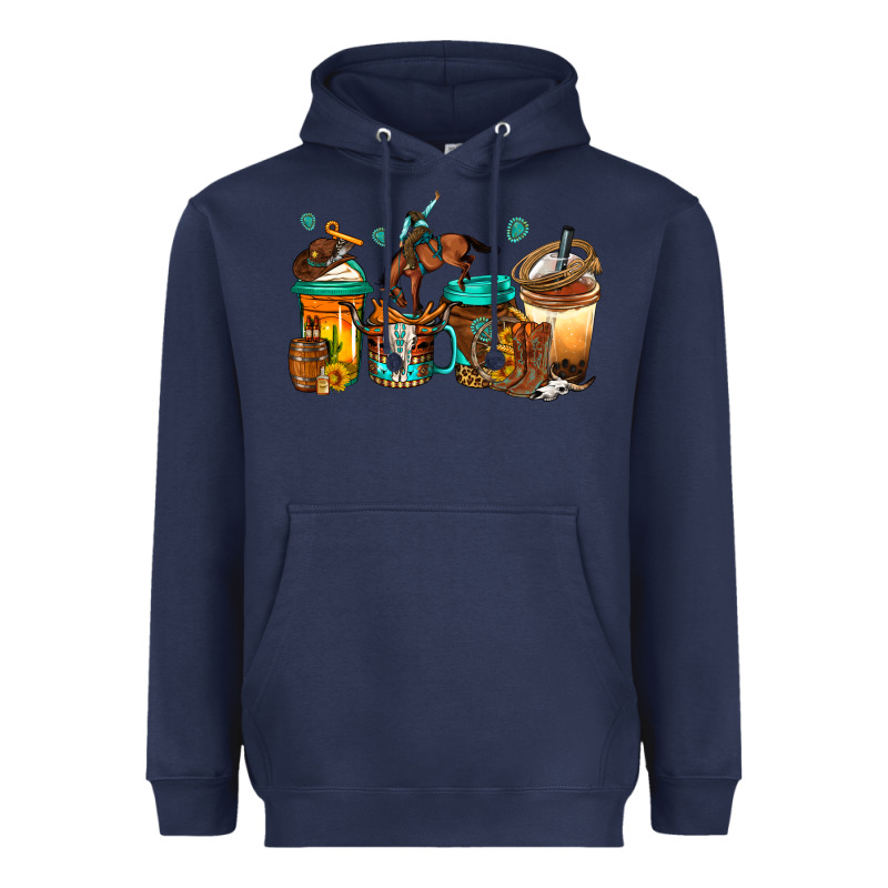 Rodeo Coffee Heavyweight Hoodie by Jasminsmagicworld | Teevron