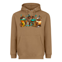 Toasted Coconut rodeo coffee Heavyweight Hoodie - Jasminsmagicworld