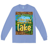 What Happens At The Lake Stays At The Lake Air Freshener Long Sleeve Tee | Teevron