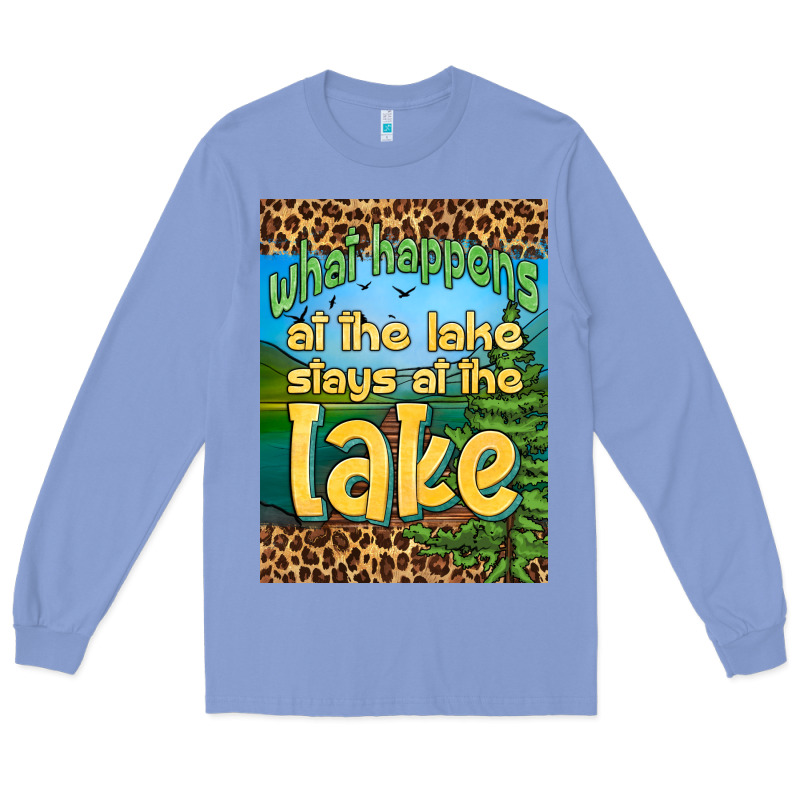 What Happens At The Lake Stays At The Lake Air Freshener Long Sleeve Tee by HRA Design Shop | Teevron