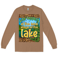 Toasted Coconut what happens at the lake stays at the lake air freshener Long Sleeve Tee - HRA Design Shop