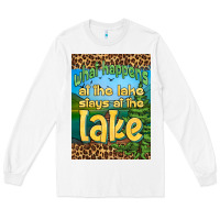 White what happens at the lake stays at the lake air freshener Long Sleeve Tee - HRA Design Shop