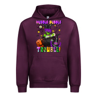 Mauve Wine hubble bubble trouble Urban Hoodie - LillyAllenDesigns