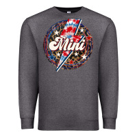 Charcoal Heather Western Mini Patriotic Premium Sweatshirt - LillyAllenDesigns