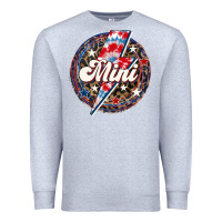 Heather Grey Western Mini Patriotic Premium Sweatshirt - LillyAllenDesigns