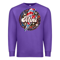 Purple Western Mini Patriotic Premium Sweatshirt - LillyAllenDesigns