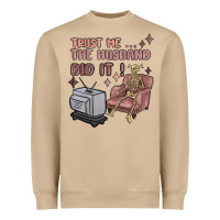 Mushroom trust me the husband did it Heavyweight Sweatshirt - MaliasSmallBusiness
