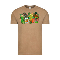Vintage Coffee t rex coffee cups Vintage Tee - Zillion Design Studio