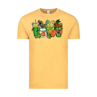 Vintage Mustard t rex coffee cups Vintage Tee - Zillion Design Studio